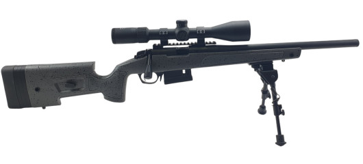 OCCASION - BERGARA B14R CAL.22LR + LUNETTE RTI 6-24X50FFP + BIPIED + MALETTE